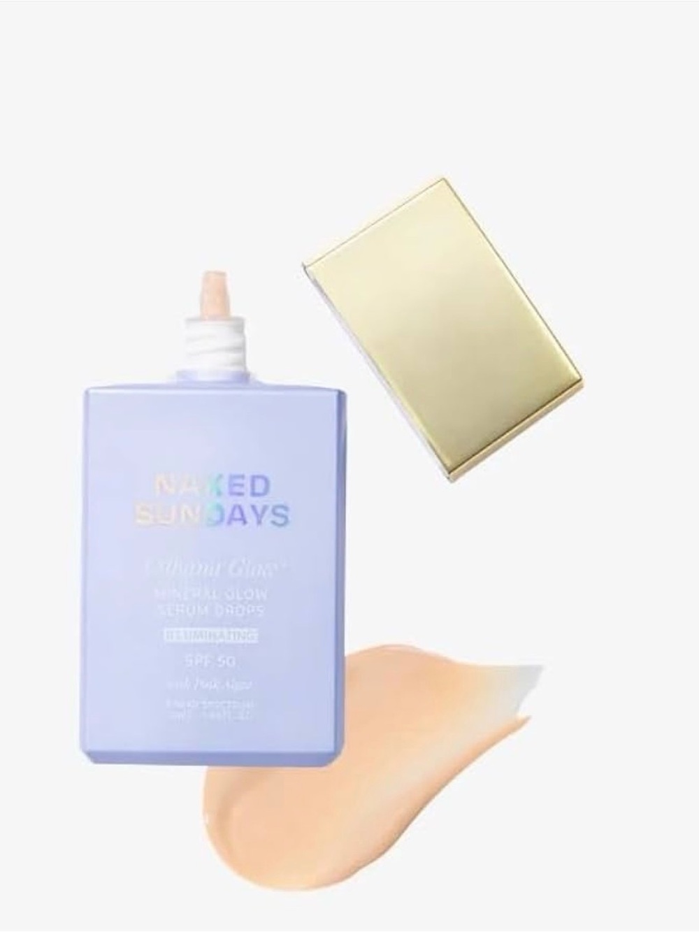 Naked Sundays Cabana Glow Mineral  Serum Drops Bronze SPF 50 40ml/1.35 fl.oz.